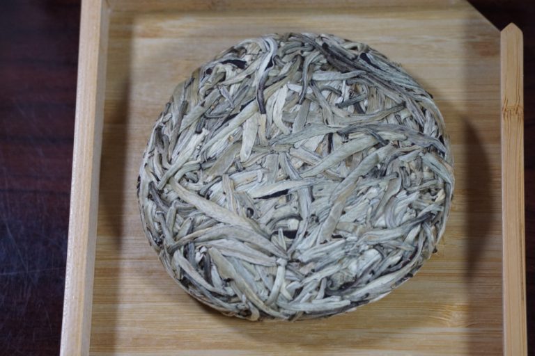 Silver Needle White Puerh Tea Cake
