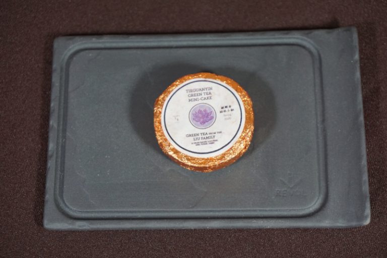Liu Family Tie Guan Yin Green Tea Mini Cake