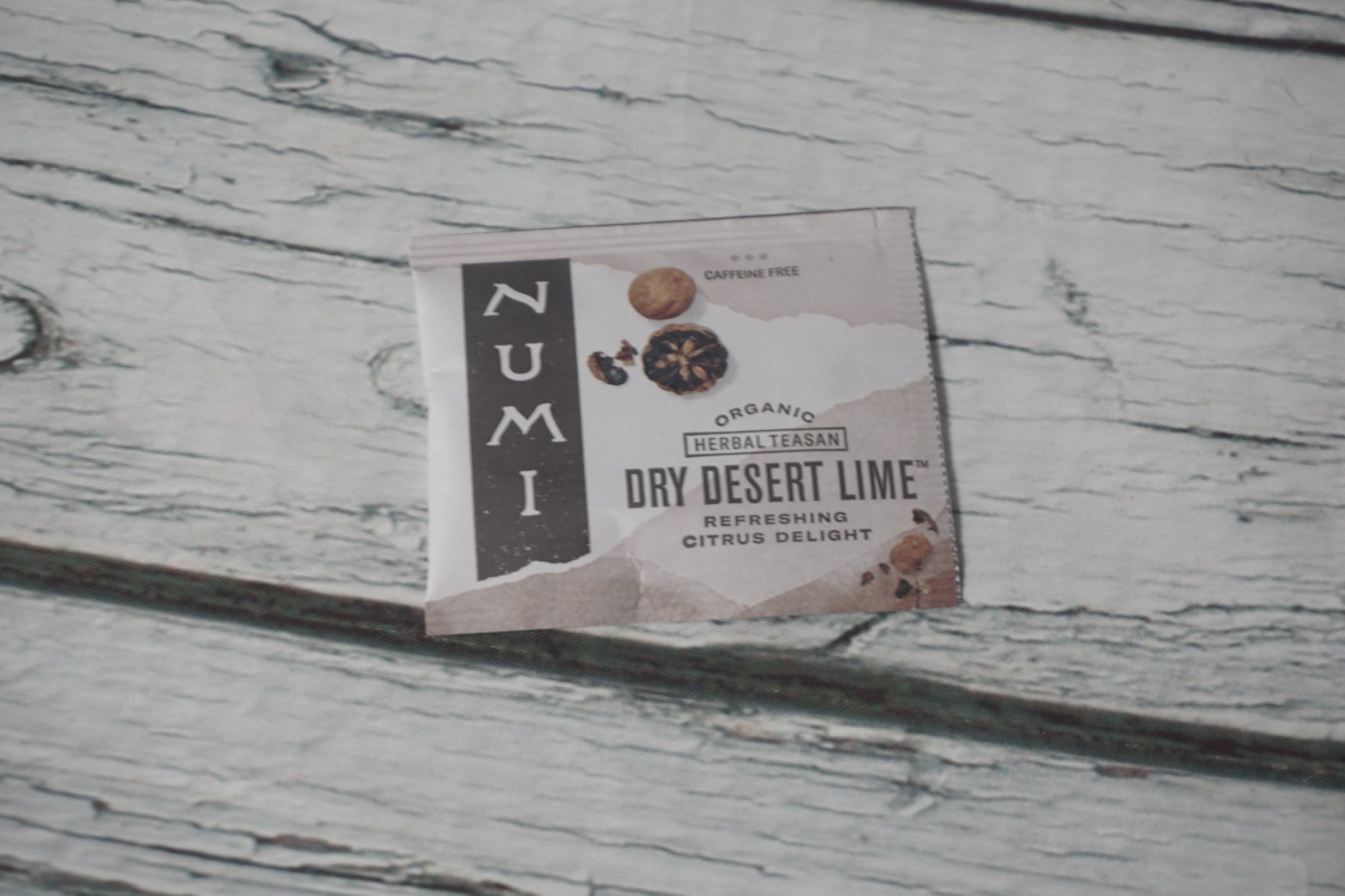 Numi Organic Dry Desert Lime Herbal Tea Review Professional Tea Taster