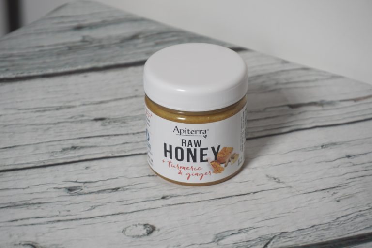 apiterra raw honey with turmeric and ginger