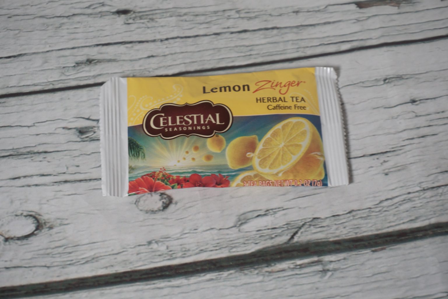 Celestial Seasonings Lemon Zinger Herbal Tea Review