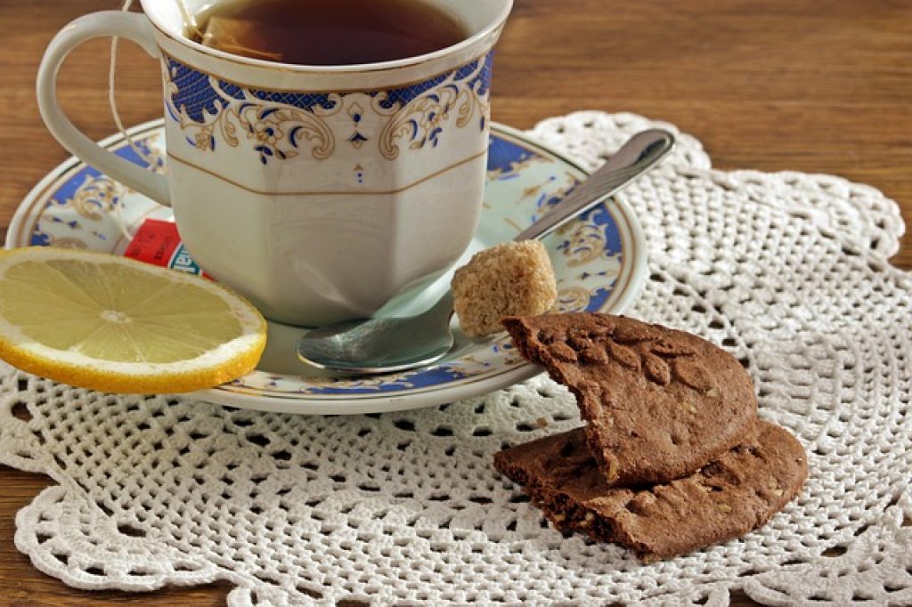 tea and biscuits