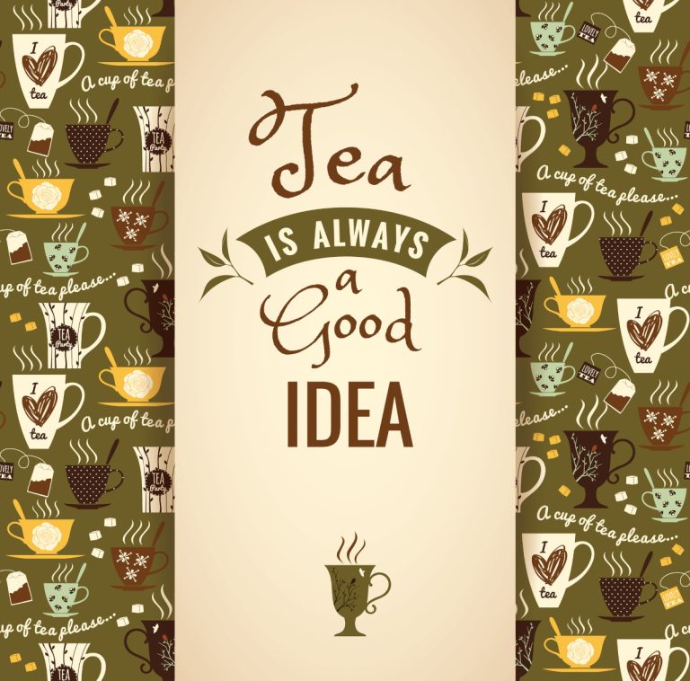 tea is always a good idea