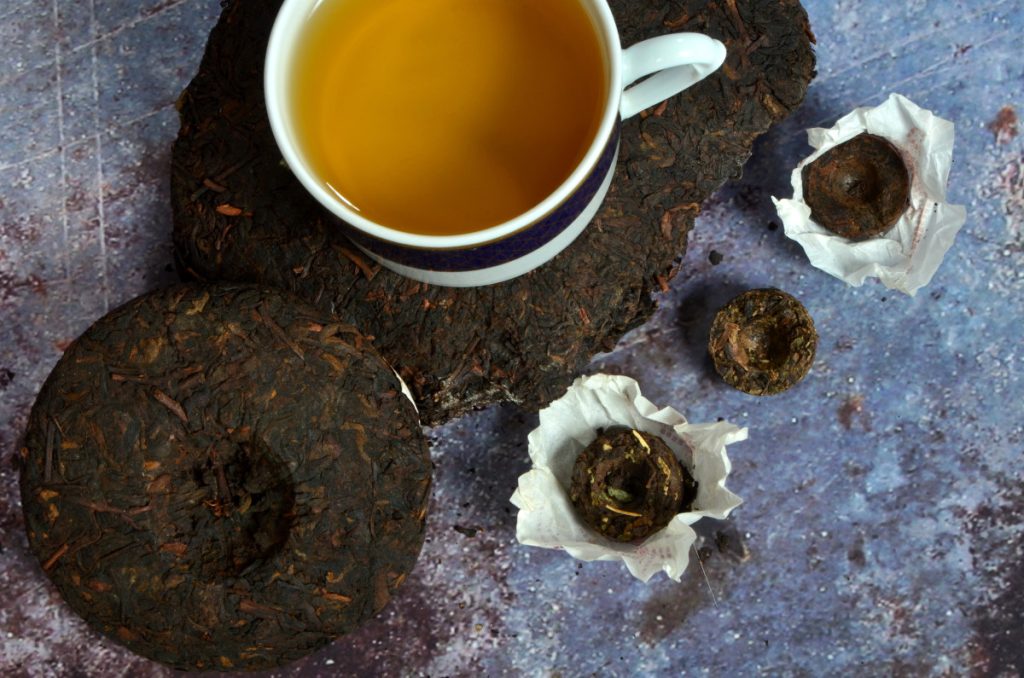 traditional chinese puer tea