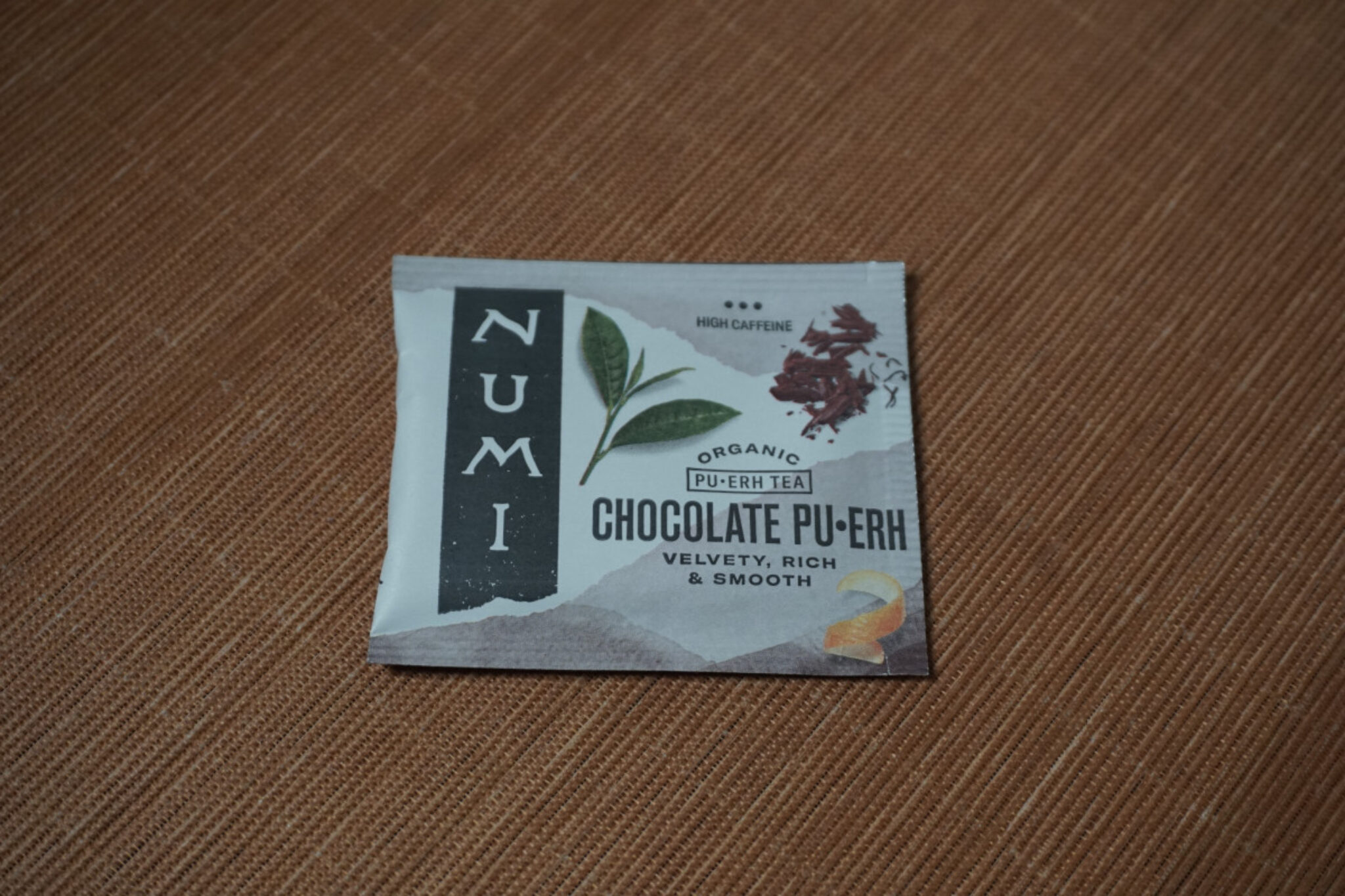 Numi Chocolate Pu erh Tea Review