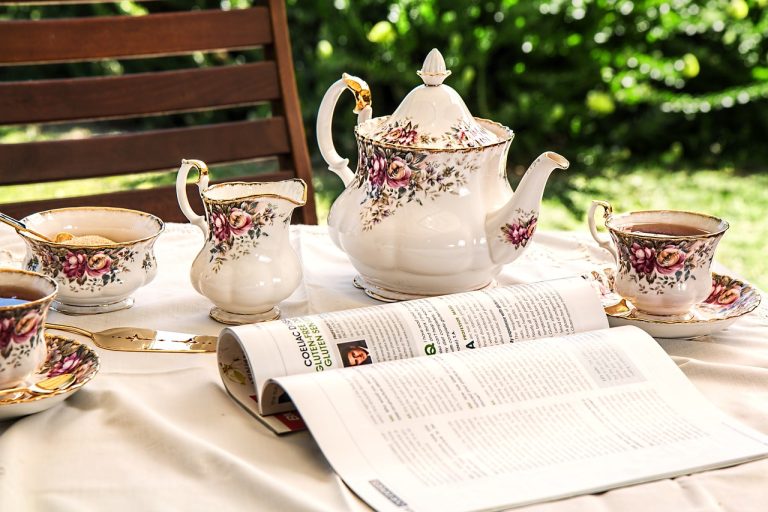 british tea set