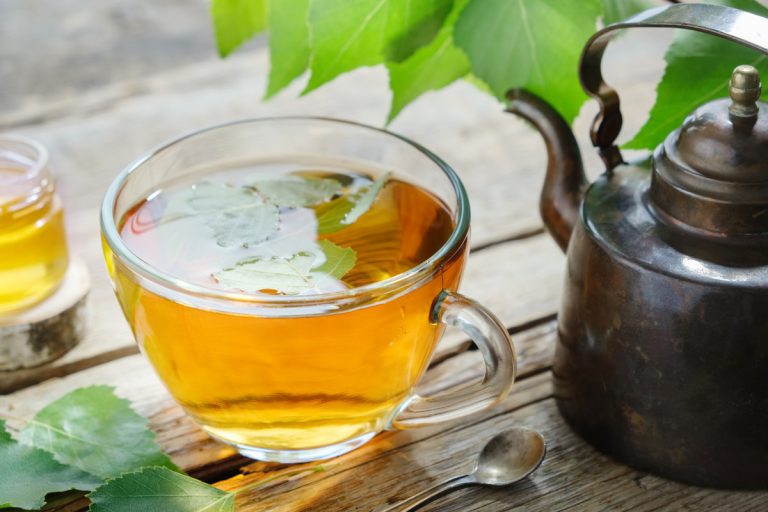 herbal tea and kettle