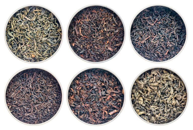 black and green tea collection