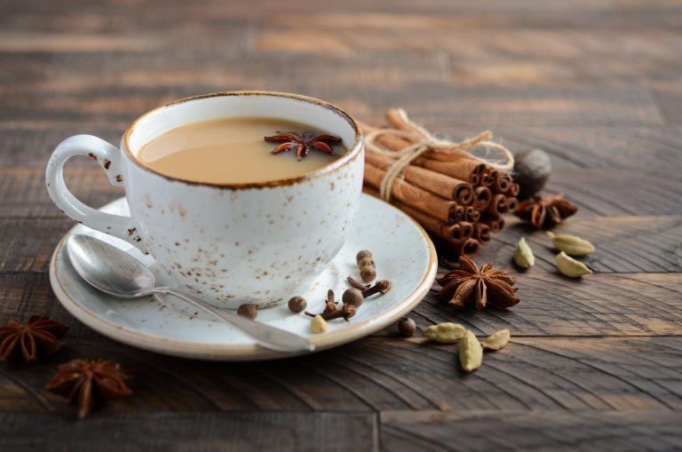 Indian masala chai tea