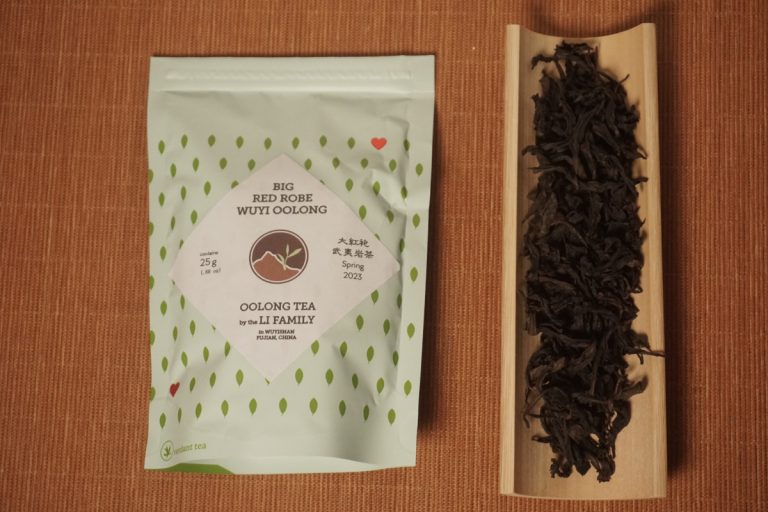 Verdant Tea Big Red Robe Wuyi Oolong Tea packaging