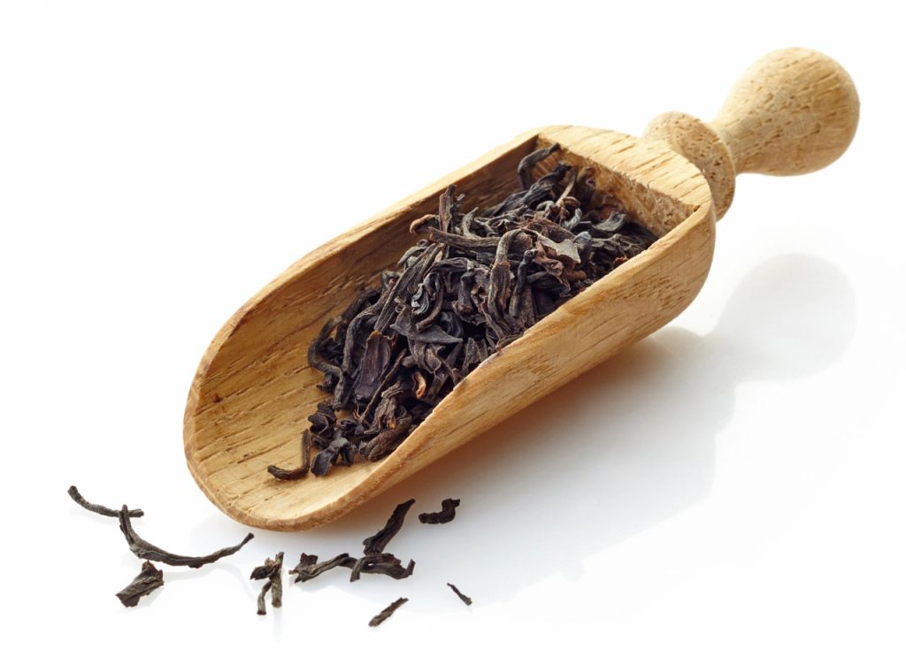Wooden Scoop with Assam Black Tea