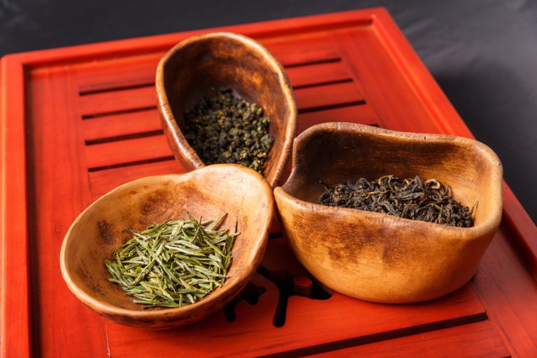 three kinds of tea in chahe