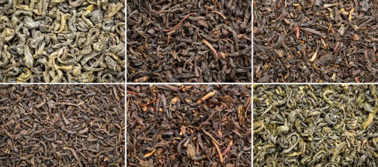 historical black and green tea collection